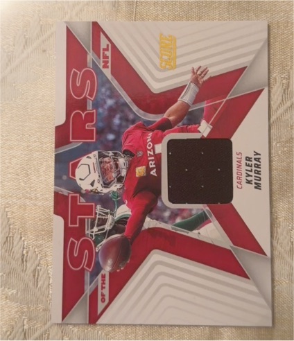 2025 Panini Score #SNJ-KMY Kyler Murray — front