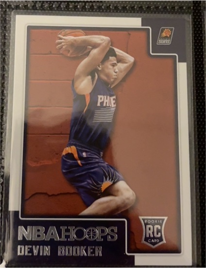 2015-16 Panini NBA Hoops #268 Devin Booker — front
