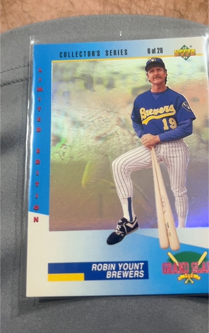 1993 Upper Deck Denny's Grand Slam #6 Robin Yount — front