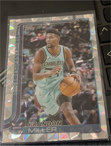 2025-26 Topps #68 Brandon Miller — front