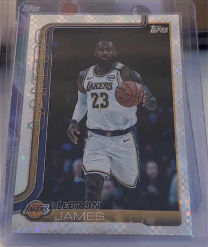 2025-26 Topps #150 LeBron James — front