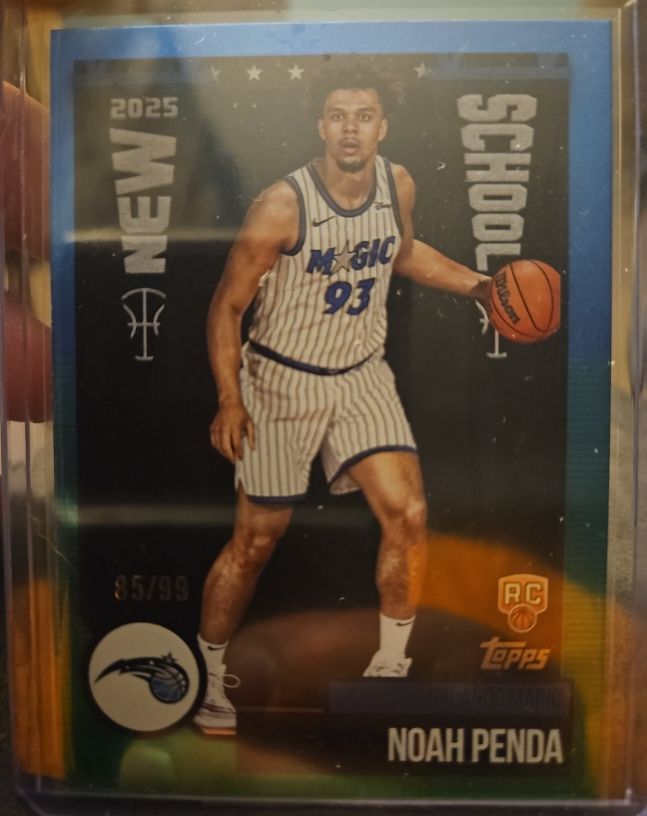 2025-26 Topps Basketball New School #NS-32 Noah Penda — front