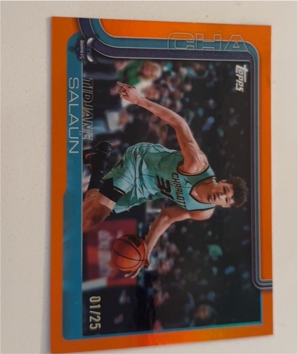 2025-26 Topps #71 Tidjane Salaun — front