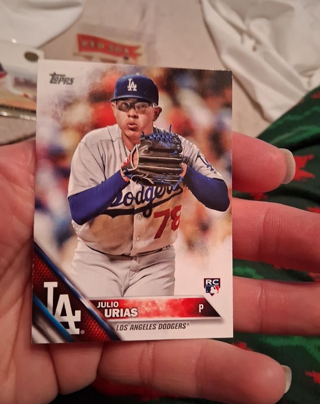 2016 Topps Update #US45 Julio Urias — front