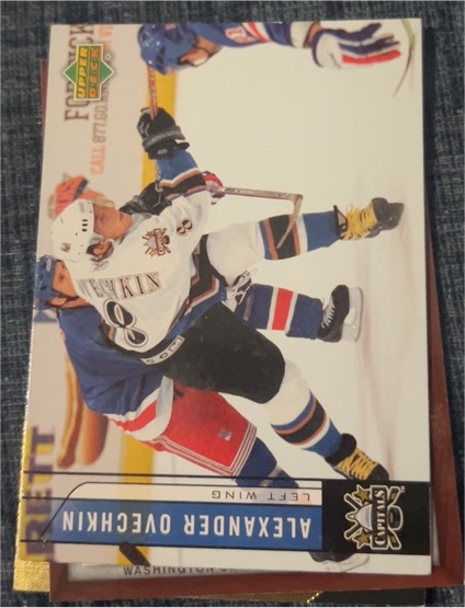 1997-98 Upper Deck #1 Alexander Ovechkin — front
