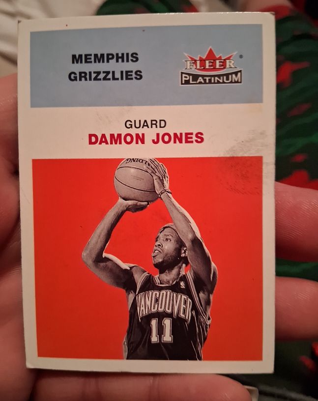 2001-02 Fleer Platinum #64 Damon Jones — front