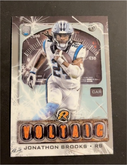 2024 Topps Resurgence #V-14 Jonathon Brooks Voltaic Rookie — front