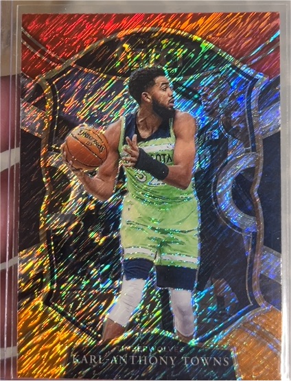 2020-21 Panini Select #36 Karl-Anthony Towns — front