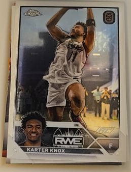 2023-24 Topps Chrome Overtime Elite #58 Karter Knox — front