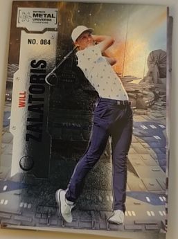 2022 SkyBox Metal Universe Champions #084 Will Zalatoris — front