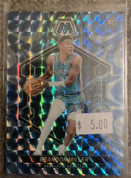 2022-23 Panini Mosaic #22 Brandon Miller — front