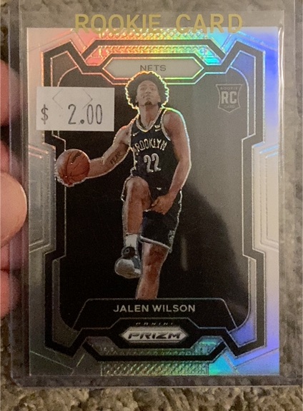 2023-24 Panini Prizm #128 Jalen Wilson — front
