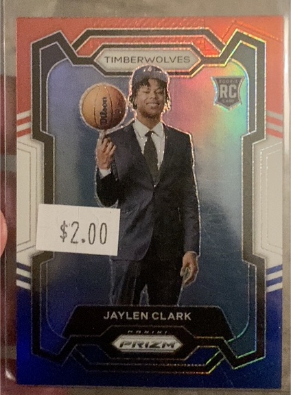 2023-24 Panini Prizm #166 Jaylen Clark — front