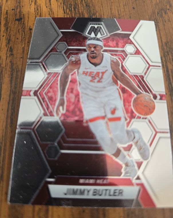 2022-23 Panini Mosaic #19 Jimmy Butler — front
