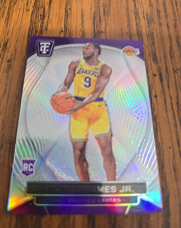 2024-25 Panini Totally Certified #150 Bronny James Jr. — front