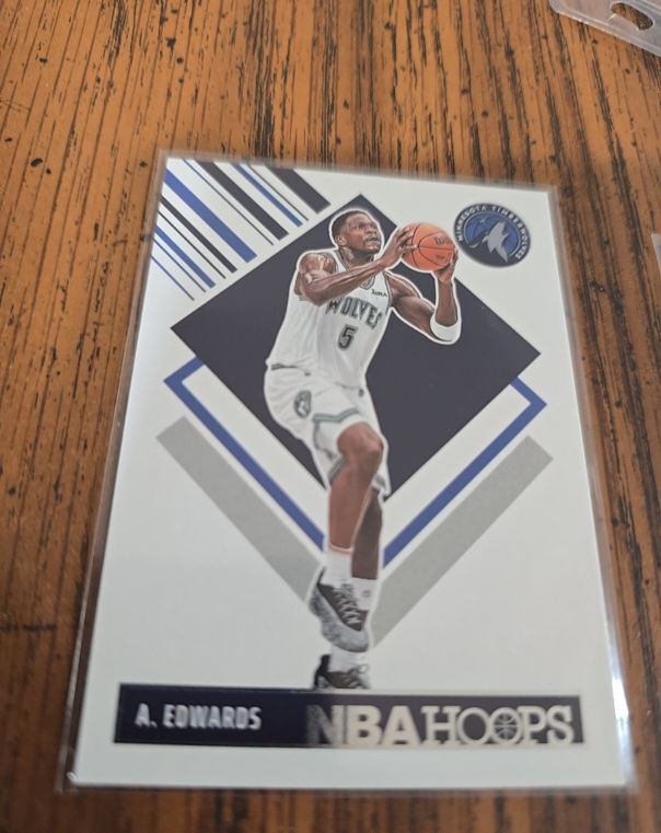 2024-25 Panini NBA Hoops Tribute #286 Anthony Edwards — front