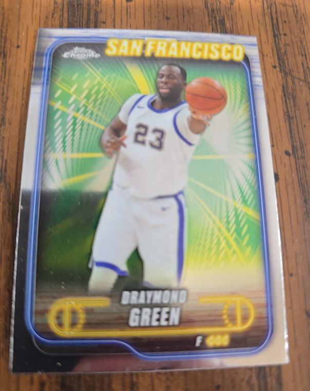2024-25 Topps Chrome #123 Draymond Green — front