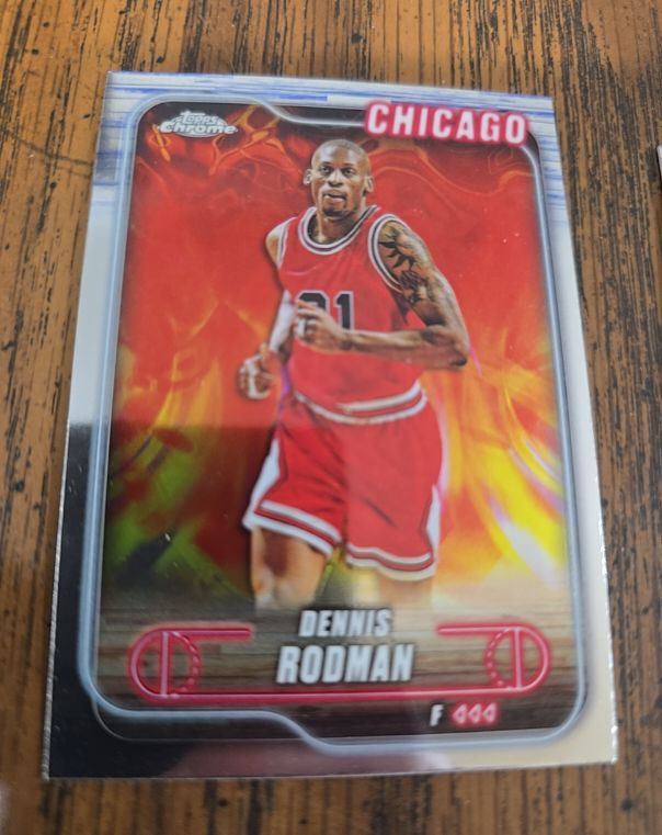 2024-25 Topps Chrome #95 Dennis Rodman — front