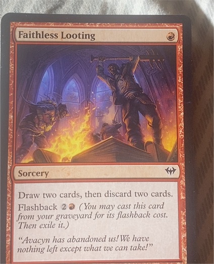 Faithless Looting #59 Duel Decks: Sorin vs. Tibalt — front