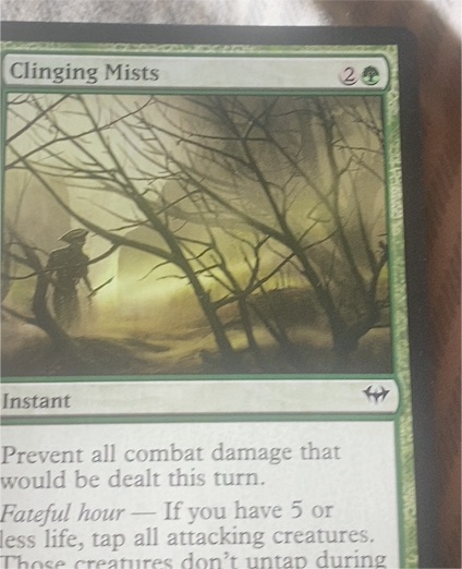 Dark Ascension #109 Clinging Mists — front