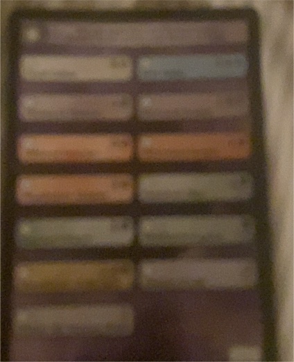 Magic: The Gathering Dark Ascension Checklist Card — front