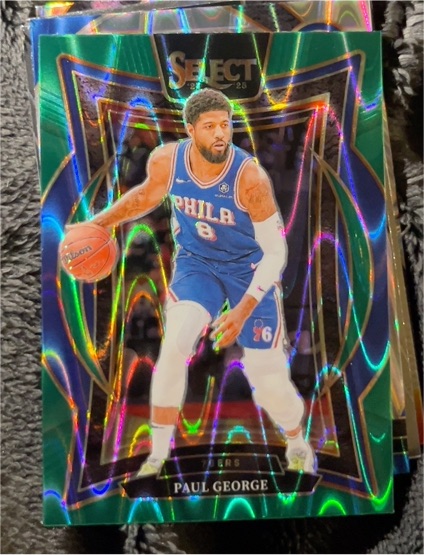 2024-25 Panini Select #37 Paul George — front