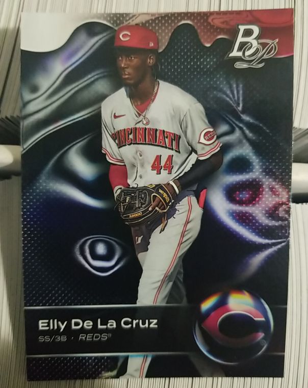 2023 Bowman Platinum #TOP-93 Elly De La Cruz — front