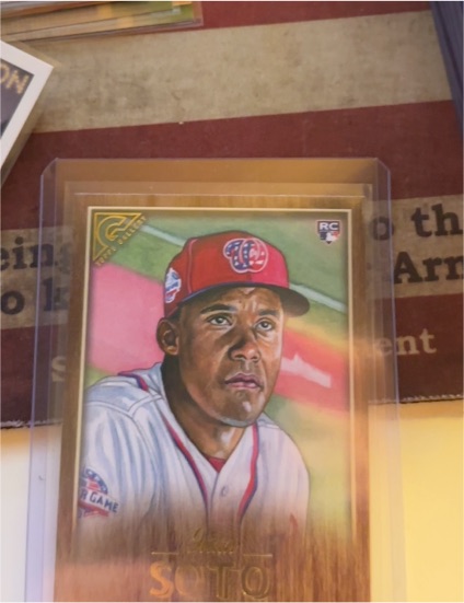 2018 Topps Gallery #126 Juan Soto Rookie — front