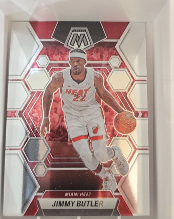 2022-23 Panini Mosaic #19 Jimmy Butler — front