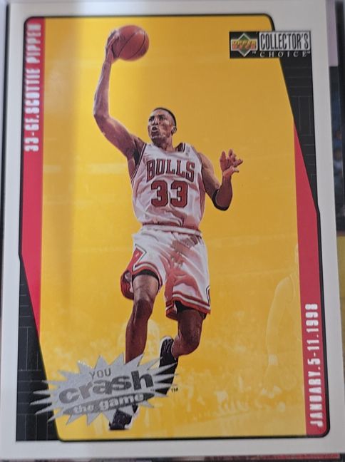 1997-98 Upper Deck Collector's Choice #C4 Scottie Pippen You Crash the Game — front