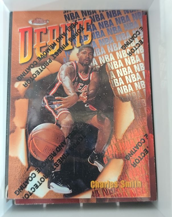 1997-98 Topps Finest #5 Charles Smith — front