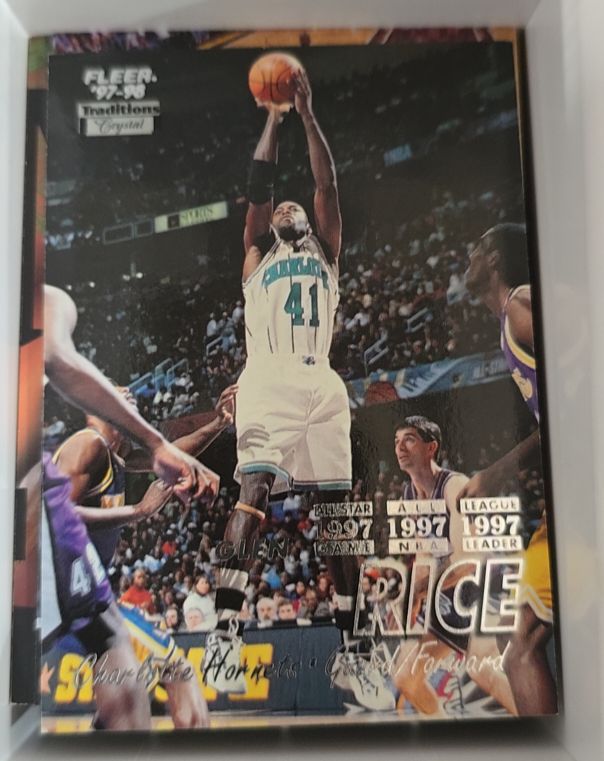 1997-98 Fleer Crystal #205 Glen Rice — front