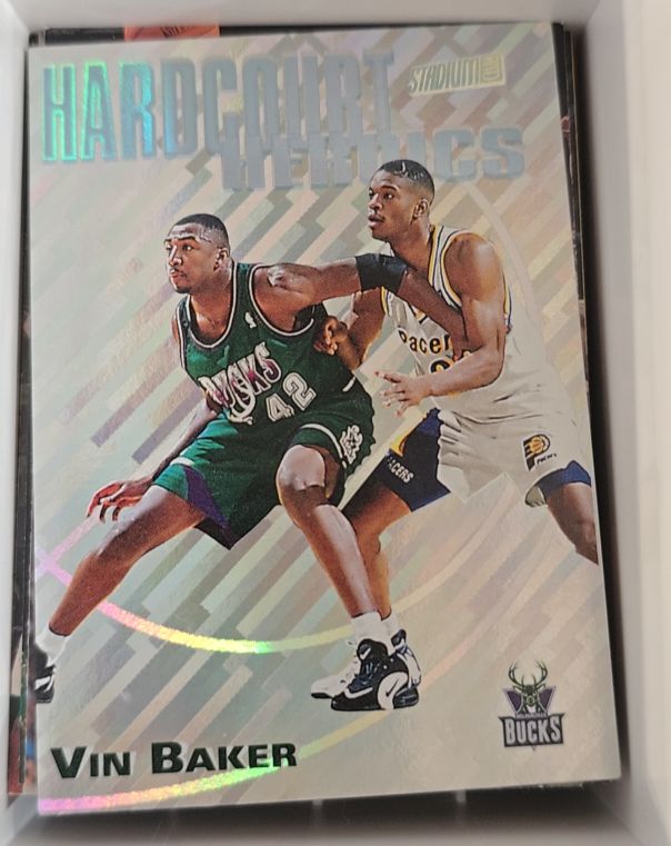 1997-98 Topps Stadium Club Hardcourt Heroics #H7 Vin Baker — front