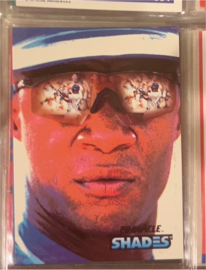 1992 Pinnacle #308 Darryl Strawberry Shades — front