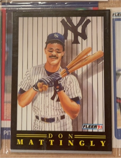 1991 Fleer Pro-Vision #11 Don Mattingly — front