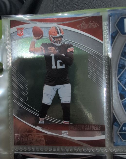 2025 Panini Absolute #177 Shedeur Sanders Rookie Card — front