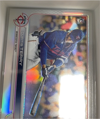 2022 Topps Chrome #68 Curtis Terry — front