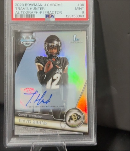 2023 Bowman U Chrome #36 Travis Hunter — front