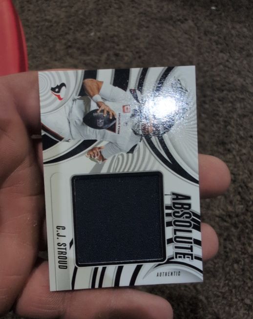 2024 Panini Absolute Authentic Relic C.J. Stroud — front