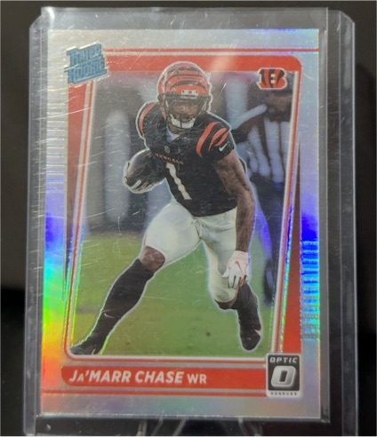 2021 Panini Donruss Optic #207 Ja'Marr Chase — front