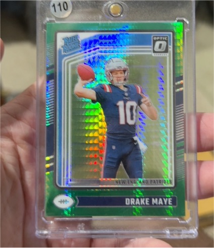2024 Panini Donruss Optic #229 Drake Maye — front