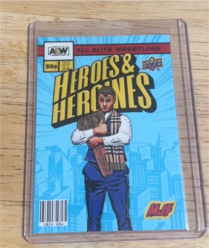 2024 Upper Deck AEW Heroes & Heroines #AHH-2 MJF — front