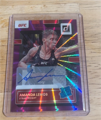 2023 Panini Donruss UFC #219 Amanda Lemos — front
