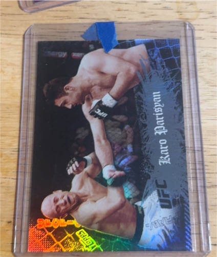 2010 Topps UFC Main Event #56 Karo Parisyan — front