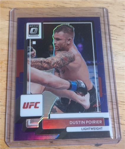 2023 Panini Donruss Optic UFC #61 Dustin Poirier — front
