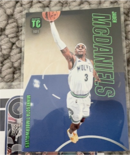 2023-24 Panini Top Class #101 Jaden McDaniels — front