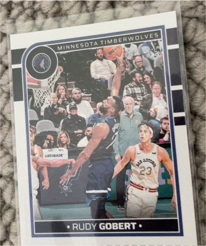2024-25 Panini NBA Hoops #156 Rudy Gobert — front