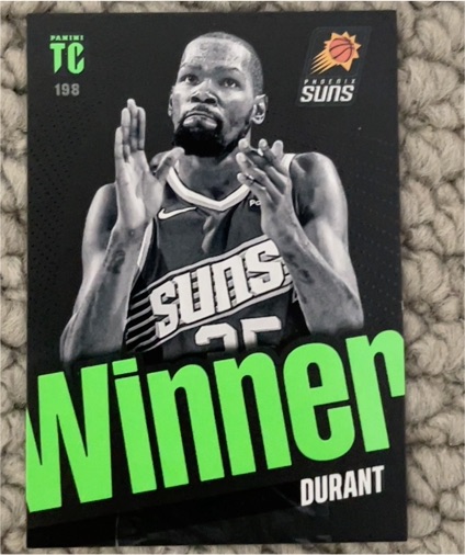 2023-24 Panini NBA Top Class #198 Kevin Durant Winner — front