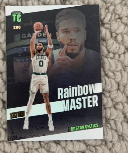 2023-24 Panini NBA Top Class #200 Jayson Tatum Rainbow Master — front