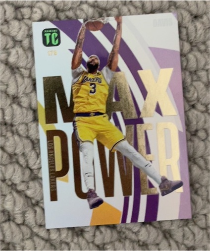 2024 Panini Top Class Max Power #173 Anthony Davis — front